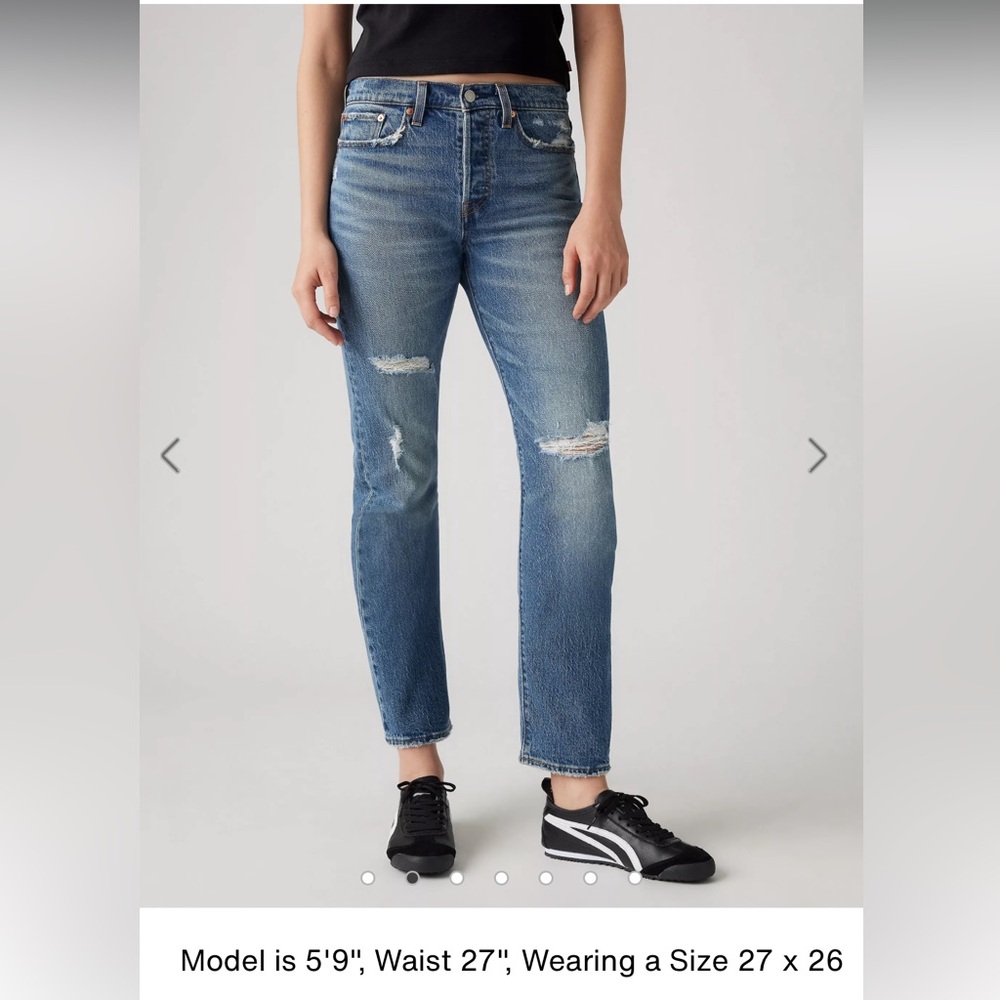 Levi’s Wedgie Straight Ankle Jean